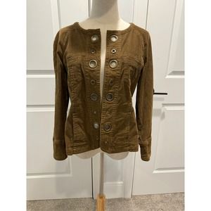 Adorable! 😍 Tan Corduroy Jacket Size M